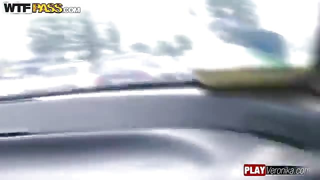 Horny Blonde Sucks And Fucks In The Back Of The Car Porndroids