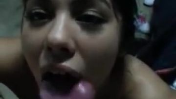 Spanish teen sucks good