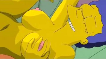 De Simpsons neuken in wilde sekspartij
